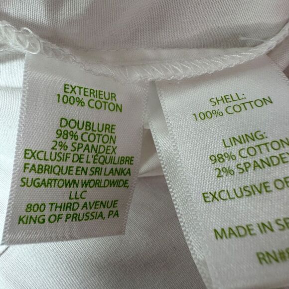 Lilly Pulitzer Colette Scalloped Hem Skort Mandevilla Pink Slathouse Stripe Sz 6 - Picture 11 of 13